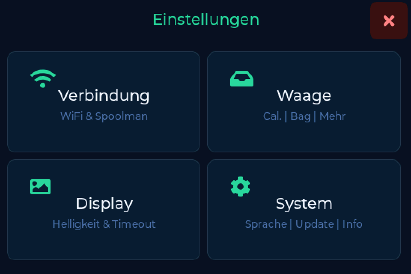 Einstellungen